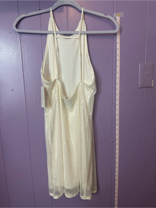 a new day Dresses & Skirts - a new day Ivory Sequin Slip Dress